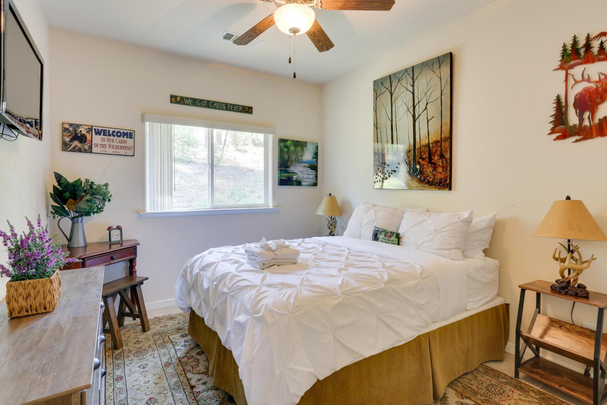Peaceful And Private Mariposa Cabin On 2 Acres! Midpines Exterior foto