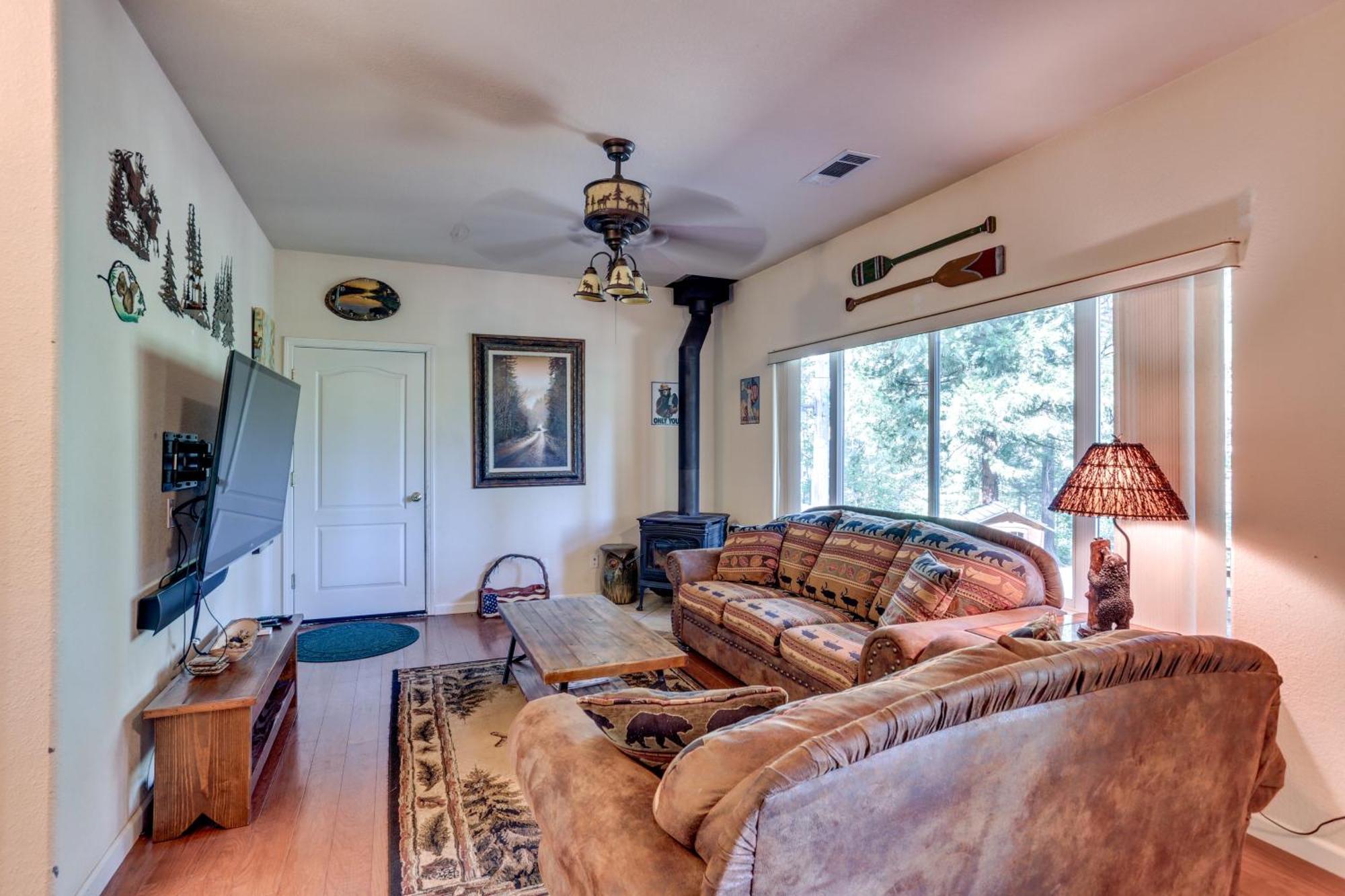 Peaceful And Private Mariposa Cabin On 2 Acres! Midpines Exterior foto