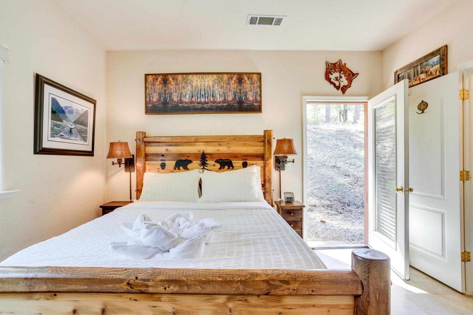 Peaceful And Private Mariposa Cabin On 2 Acres! Midpines Exterior foto