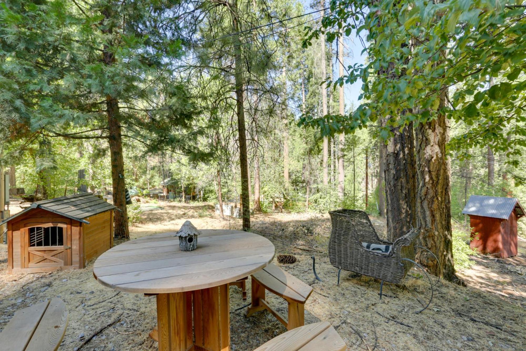 Peaceful And Private Mariposa Cabin On 2 Acres! Midpines Exterior foto